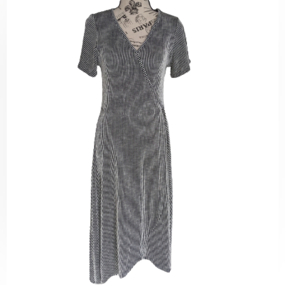 Caution to the wind midi dress